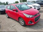 2017 Chevrolet Spark 1lt Cvt Red vin: KL8CD6SA1HC741691