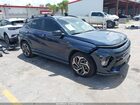 2024 Hyundai Kona N Line Синий vin: KM8HA3A32RU175166