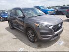 2021 Hyundai Tucson Sel Gray vin: KM8J33AL8MU350170