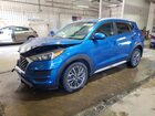 2019 Hyundai Tucson Sel Blue vin: KM8J3CAL4KU993435