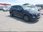 2020 Hyundai Tucson Limited Черный vin: KM8J3CALXLU272747