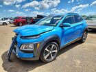2021 Hyundai Kona Limited Синий vin: KM8K3CA5XMU605536