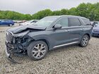2021 Hyundai Palisade Sel Gray vin: KM8R3DHE3MU325063