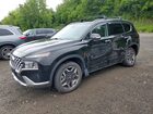 2022 Hyundai Santa Fe Sel Premium Черный vin: KM8S3DA13NU055004