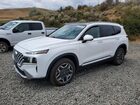 2021 Hyundai Santa Fe Limited White vin: KM8S5DA19MU008519