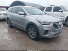 2018 Hyundai Santa Fe Se Серебряный vin: KM8SM4HF0JU288251