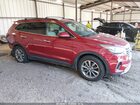 2018 Hyundai Santa Fe Se Red vin: KM8SM4HF6JU259501