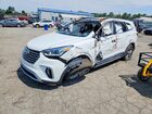 2017 Hyundai Santa Fe Limited Ultimate Белый vin: KM8SRDHF2HU167216