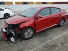 2020 Hyundai Ioniq Se Красный vin: KMHC75LCXLU186716