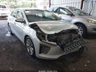 2018 Hyundai Ioniq Hybrid Limited Silver vin: KMHC85LC7JU066270