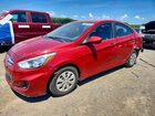 2017 Hyundai Accent Se Красный vin: KMHCT4AE5HU381415