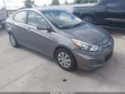 2017 Hyundai Accent Se Gray vin: KMHCT4AE7HU283339