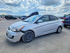 2017 Hyundai Accent Se Silver vin: KMHCT4AE7HU286516
