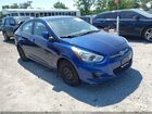 2016 Hyundai Accent Se Blue vin: KMHCT4AEXGU012273