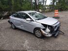 2017 Hyundai Accent Se Silver vin: KMHCT4AEXHU252201