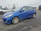 2016 Hyundai Accent Se Blue vin: KMHCT5AE4GU255552
