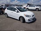 2017 Hyundai Accent Se White vin: KMHCT5AE5HU336688