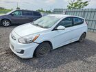 2017 Hyundai Accent Se White vin: KMHCT5AE6HU335758