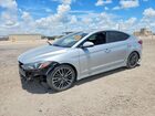 2018 Hyundai Elantra Sport Silver vin: KMHD04LB7JU522927
