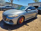 2018 Hyundai Elantra Sport Silver vin: KMHD04LBXJU614601