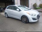 2017 Hyundai Elantra Gt   Silver vin: KMHD35LH3HU369376