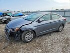 2019 Hyundai Elantra Se Gray vin: KMHD74LF1KU869590