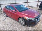 2017 Hyundai Elantra Se Red vin: KMHD74LF2HU357720