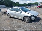 2019 Hyundai Elantra Se Silver vin: KMHD74LF6KU788911