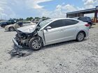2017 Hyundai Elantra Se Серебряный vin: KMHD74LFXHU357920