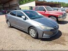 2019 Hyundai Elantra Se Light Blue vin: KMHD74LFXKU833610