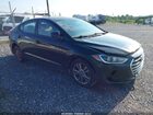 2017 Hyundai Elantra Se Black vin: KMHD84LF1HU207031