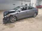 2018 Hyundai Elantra Sel Gray vin: KMHD84LF2JU699266