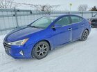 2019 Hyundai Elantra Blue vin: KMHD84LF4KU774454