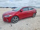 2017 Hyundai Elantra Limited Red vin: KMHD84LF6HU333143