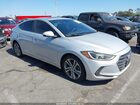 2017 Hyundai Elantra Limited Silver vin: KMHD84LF8HU224022