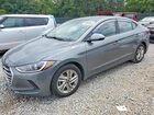 2018 Hyundai Elantra Sel Серебряный vin: KMHD84LF8JU499282
