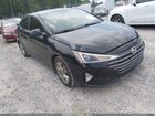 2020 Hyundai Elantra Sel Black vin: KMHD84LF9LU026168