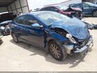 2016 Hyundai Elantra Se Blue vin: KMHDH4AE4GU503976