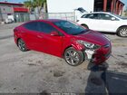 2016 Hyundai Elantra Limited Red vin: KMHDH4AE4GU598992