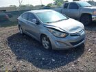 2016 Hyundai Elantra Value Edition Серый vin: KMHDH4AEXGU491624