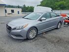 2016 Hyundai Sonata Hybrid Se Silver vin: KMHE24L10GA015352
