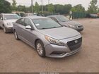 2016 Hyundai Sonata Hybrid Se Silver vin: KMHE24L11GA013898