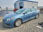 2016 Hyundai Sonata Hybrid Se Blue vin: KMHE24L11GA040616