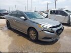 2017 Hyundai Sonata Hybrid Se Gray vin: KMHE24L13HA059458