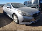 2016 Hyundai Sonata Hybrid Se Gray vin: KMHE24L15GA014150