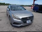 2016 Hyundai Sonata Hybrid Se Gray vin: KMHE24L19GA039097