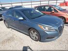 2016 Hyundai Sonata Hybrid Limited Teal vin: KMHE34L12GA008240