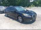 2016 Hyundai Sonata Hybrid Limited Black vin: KMHE34L12GA028357