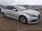 2017 Hyundai Sonata Hybrid Limited Silver vin: KMHE34L34HA077286