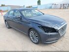 2017 Genesis G80 3.8 Синий vin: KMHGN4JE2HU176422
